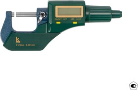 Фото 1/10 Микрометр электронный цифровой МКЦ-25 0.001 (ГРСИ №77303-20) КЛБ