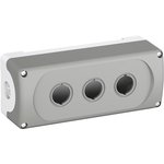 1SFA611813R1000, Корпус кнопочного поста MEP-3-0 на 3 элемента пластиковый