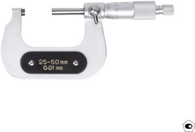 Фото 1/10 Микрометр МК-50 0.01 (ГРСИ №66442-17) SHAN