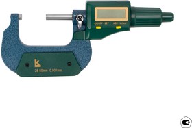 Фото 1/10 Микрометр электронный цифровой МКЦ-50 0.001 (ГРСИ №77303-20) КЛБ