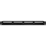 10-0403, Патч-панель 19'. 24 порта RJ-45. UTP. Cat.5e. 1U