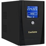 Exegate EX292769RUS ИБП ExeGate Power Smart ULB-650.LCD.AVR.1SH.2C13  ...