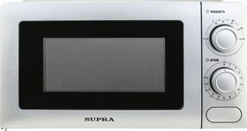 Микроволновая печь Supra 20MS20, 700Вт, 20л, серебристый