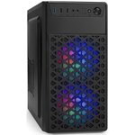 EX296979RUS, Корпус Minitower ExeGate mEVO-7803 (mATX, без БП, 2*USB+1*USB3.0 ...