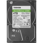 Жесткий диск Toshiba SATA-III 4Tb HDWT840UZSVA Surveillance S300 (5400rpm) 256Mb 3.5"