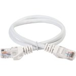 PC08-C5EUL-05M, Патч-корд категории 5Е UTP LSZH 0.5м белый