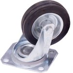 Колесо для тележки 600x400 d/100 цв. чёрный max 75 kg 06676