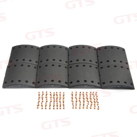 Фото 1/3 G120210048, Накладки тормозные барабанные (с уст.компл, стандарт) WVA 19191/ BPW