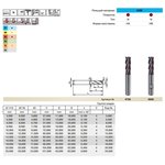 Фреза концев., RF100U, O12мм, DIN6527L, тв.сплав, тип N, FIRE 5535 12,000