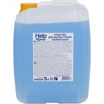 1-0342, Средство для стекол и зеркал HELP Свежий озон 5 л