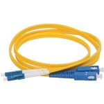 FPC09-LCU-SCU-C2L-1M, ITK Optical Patch Cord, SM, 9/125 (OS2), LC/UPC-SC/UPC ...