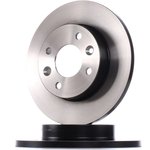 DF1013, Диск тормозной RENAULT CLIO/R19/R21 1.2-1.9D 86 , LOGAN MCV, 1.4 ...