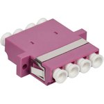 ITK Адаптер оптический проходной LC-quad OM4 UPC