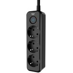 Сетевой фильтр AGNI 3/2м,черный(TP- FD3E-2m-black)