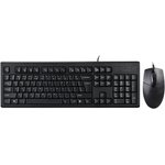 A4Tech KRS-8372, Клавиатура + мышь A4Tech KRS-8372 клав:черный мышь:черный USB