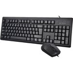 A4Tech KRS-8372, Клавиатура + мышь A4Tech KRS-8372 клав:черный мышь:черный USB