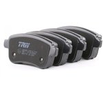 GDB1791, Колодки дисковые; \Renault Megane 3