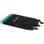 Компактная MPO кассета OM3, 12xLC, тип B, низкие потери, черная LAN-MCCB-1M-12LC/OM3