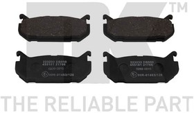 Фото 1/2 223233, Колодки тормозные дисковые передние без датчика износа с прижимной пластиной / MAZDA 626 IV,MX-6,Xedos 6 91~99