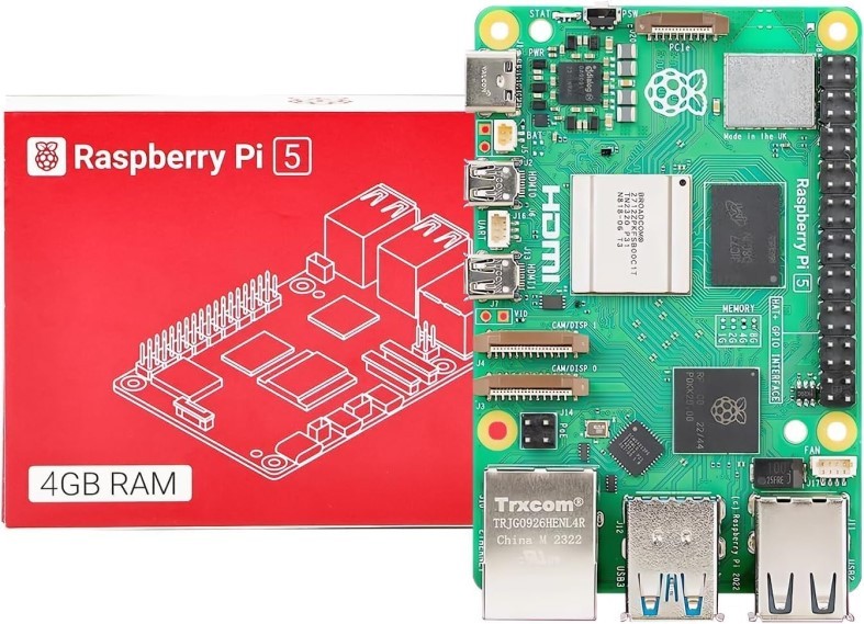 Микрокомпьютер Raspberry Pi 5 4GB Broadcom BCM2712 ARM Cortex-A76
