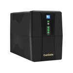 EX292784RUS, ИБП ExeGate Power Back BNB-1000.LED. AVR.4C13.RJ.USB (1000VA/550W ...