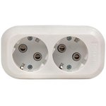 Колодка удлинителя 2-м с заземл. 16А Эксперт 3.5кВт EKF AKB16-2