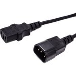 Кабель питания Filum FL-PC10-C13-C14-1.8M С13- C14, 3х0.75мм², 220В, 10A ...