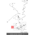 96264294, Бачок омывателя лоб. стекла