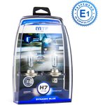Галогенные автолампы серия DYNAMIC BLUE H7, 12V, 55W, комп. HDB1207