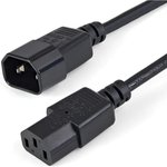 Кабель питания Filum FL-PC10-C13-C14-0.6M С13- C14, 3х0.75мм², 220В, 10A ...