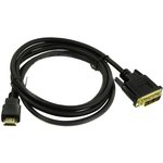 EX284893RUS, Кабель HDMI-DVI ExeGate EX-CC-HDMIM-DVIM-1.8 (19M/19M, single link ...