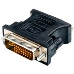 Переходник Atcom AT1209 DVI  =  VGA (24 pin, черный)