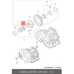 93741382, шестерня привода спидометра