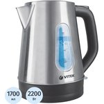 7038-VT, Чайник Vitek VT-7038,2200 вт,1,7 л, металл