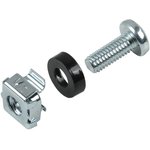 Набор закладных винтов-шайб-гаек M6x15мм (1 компл)