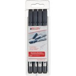 Набор линеров EDDING E-1880/4S (0.25,0.35,0.5,0.7) набор 4 шт. черный д/че