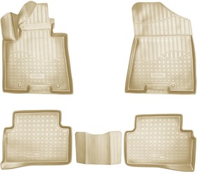 NPA11C31560B, Коврики салона Hyundai Tucson (TL) 3D (2015-2018) бежевый