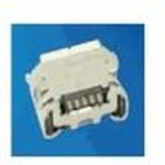 10118194-0001LF, Гнездо, USB B micro, на PCB, SMT,THT, PIN: 5, горизонтальный