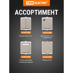 SQ1803-0006, Gray bell button with an inscription field IP54 6A Vuoksa TDM ...