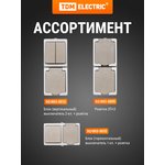 SQ1803-0006, Gray bell button with an inscription field IP54 6A Vuoksa TDM ...