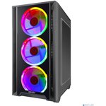 Ginzzu CL610 mATX FAN 4*12FRGB Белый