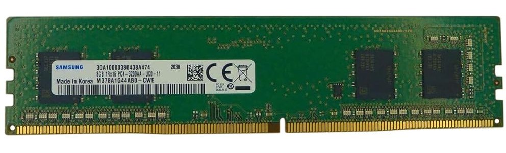 Модуль памяти DDR4 8Гб 3200MHz CL22 DIMM M378A1G44AB0-CWE, Samsung