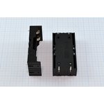 Батарейный отсек (держатель), 18650-2, BK-18650-PC4, контакты 4P, [2-аккумулятора]