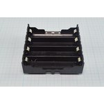 Батарейный отсек (держатель), 18650-4, BK-18650-PC8, контакты 8P, [4-аккумулятора]