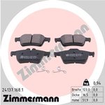 24137.168.1, Колодки тормозные дисковые
