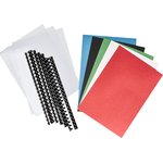 61995, Пружины для переплета пластиковые ProfiOffice старт.набор(с обложками)