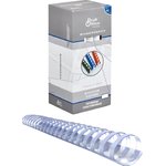 61927, Пружины для переплета пластиковые ProfiOffice 21кольцо,51мм, 50шт/уп,прозрач