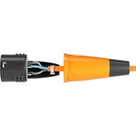 Разъем XLR штекер, под пайку, для фиксированной инсталляции, пластик ...
