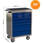 Инструментальная тележка Wellmet ML6C M-3519006199