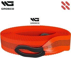 Фото 1/3 Буксировочный трос 30т / 10м скоба/петля. для буксировки авто до 15 тонн BTL3010SL